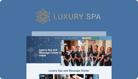 Продвижение и разработка сайта www.luxuryspa.ae в Дубае