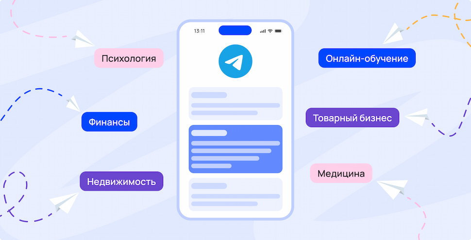 Через Telegram Ads можно продвигать практически все