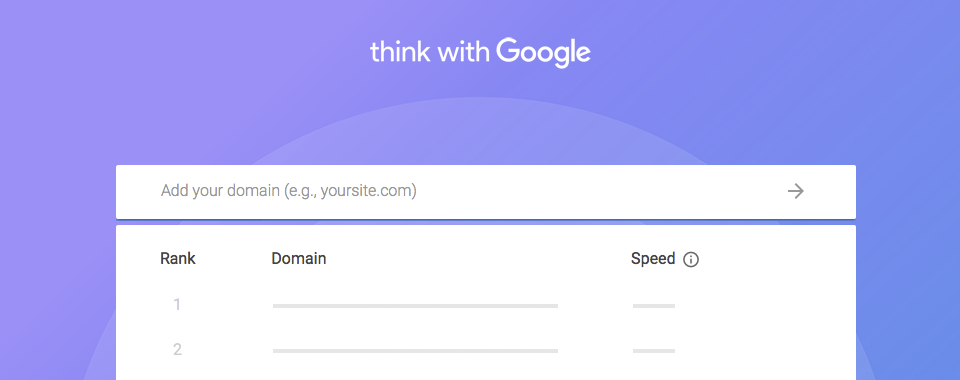 Новый сервис Speed Scorecard от Google