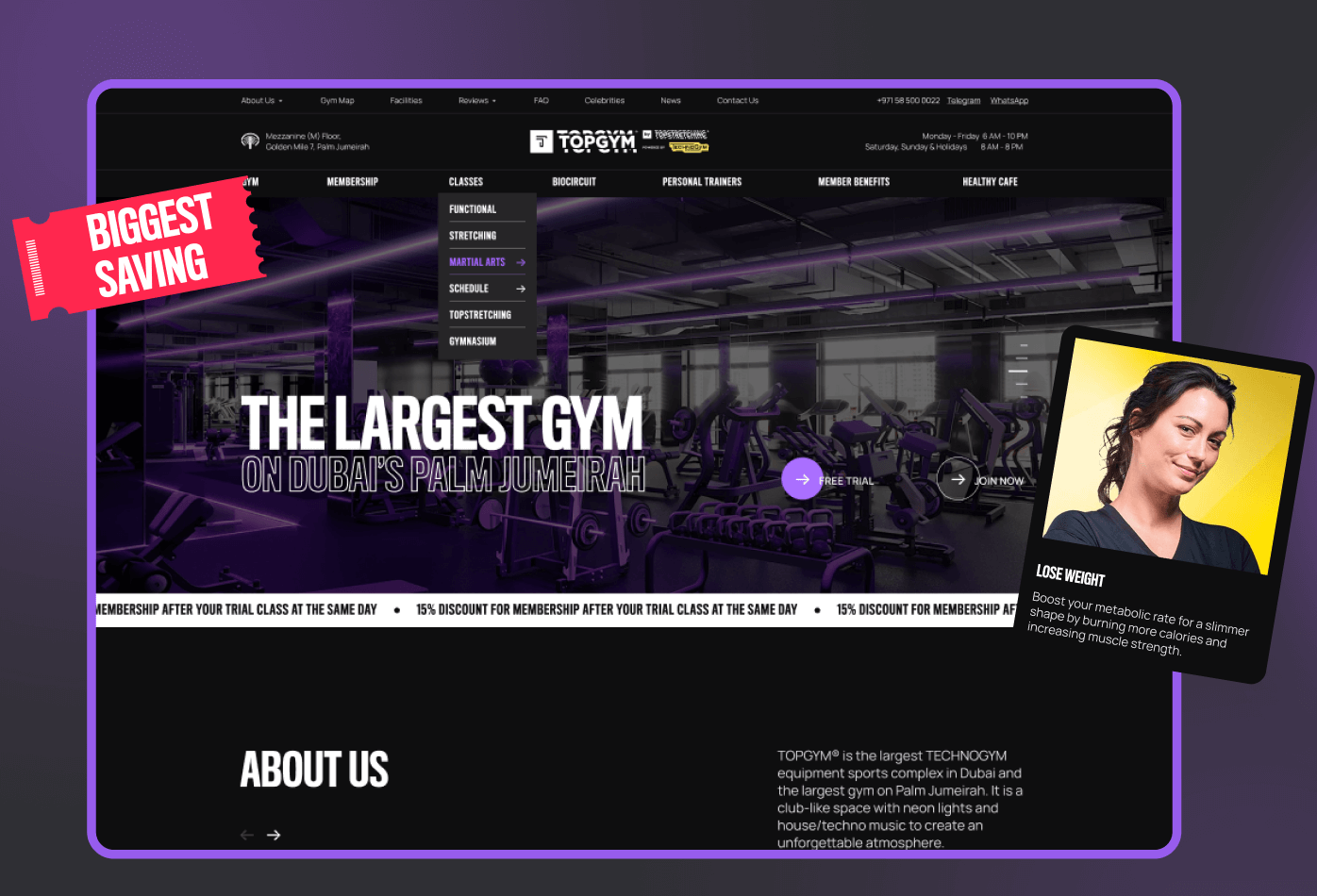 Сайт Topgym