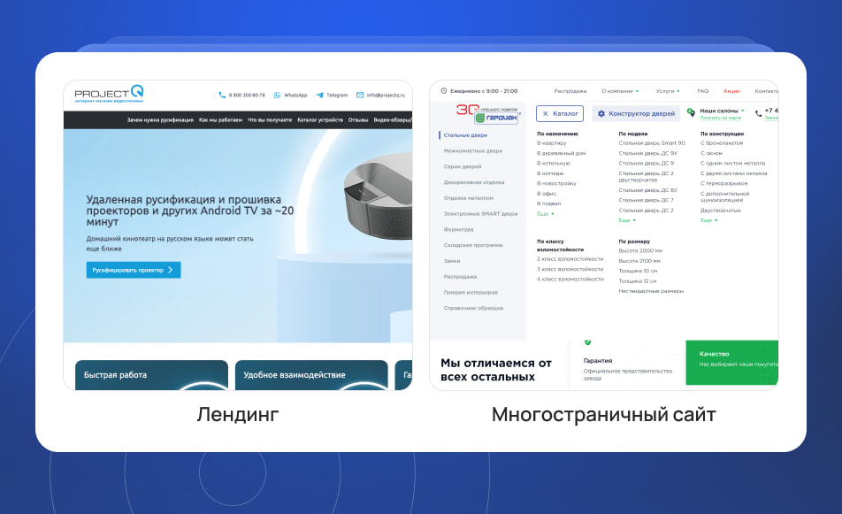 Структура и навигация
